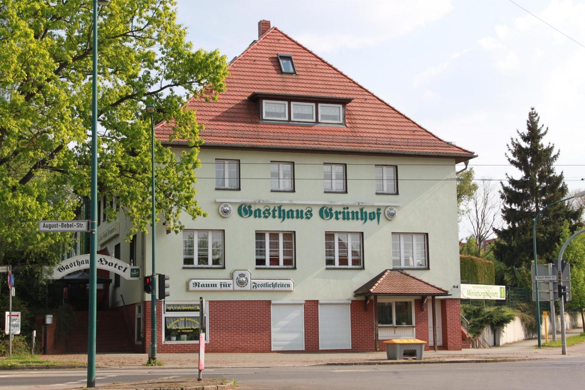 Gasthaus & Hotel Gruenhof Frankfurt nad Odrou Exteriér fotografie